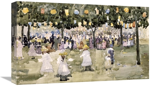 22 in. Central Park, New York City, July 4th Art Print - Mauri