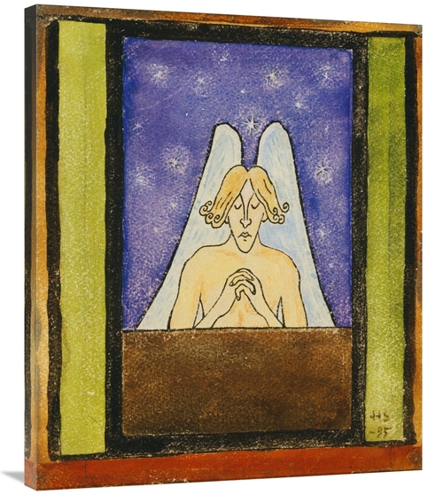 Global Gallery GCS-267300-36-142 36 in. Meditation Art Print - Hugo Si