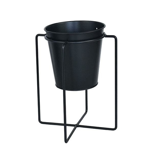 Cors Metal Flower Pot Stand Black