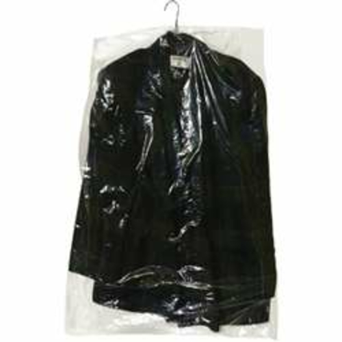 Main Box Partners GB21740 21 x 7 x 40 in. 0.6 Mil Garment Bags, Clear - image