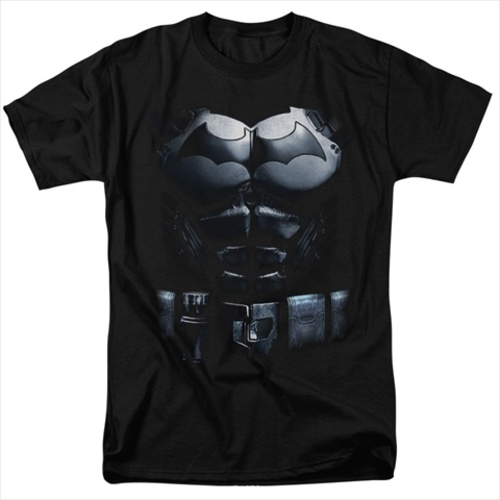 Batman Arkham Origins-Costume - Short Sleeve Adult 18-1 Tee, Black