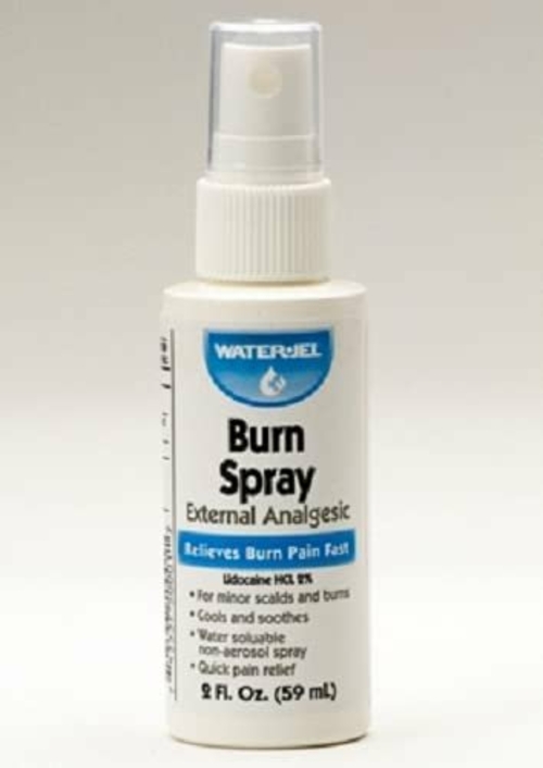 AMZ Medical Burn Spray for First Aid Kit 2 Oz. Pack of 24 Burn Relief