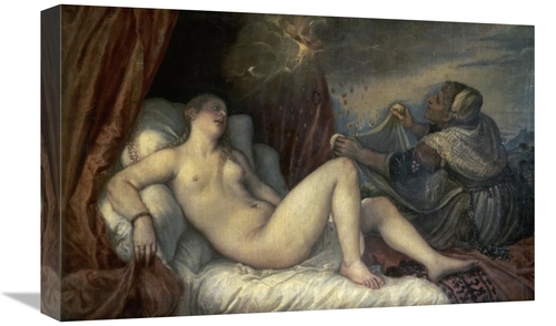 Global Gallery GCS-282943-22-142 22 in. Danae Art Print - Titian