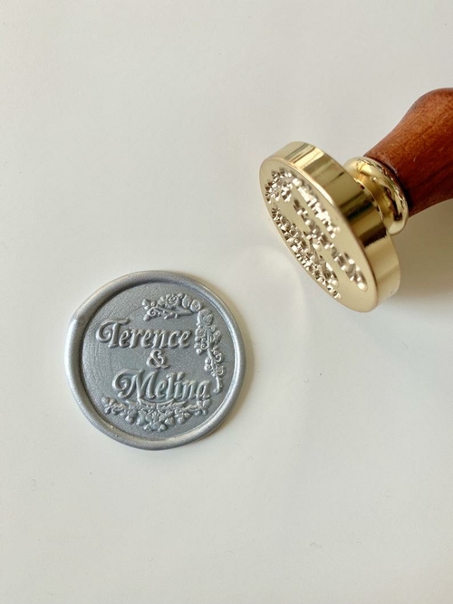 Wedding Wax Seal Stamp with name