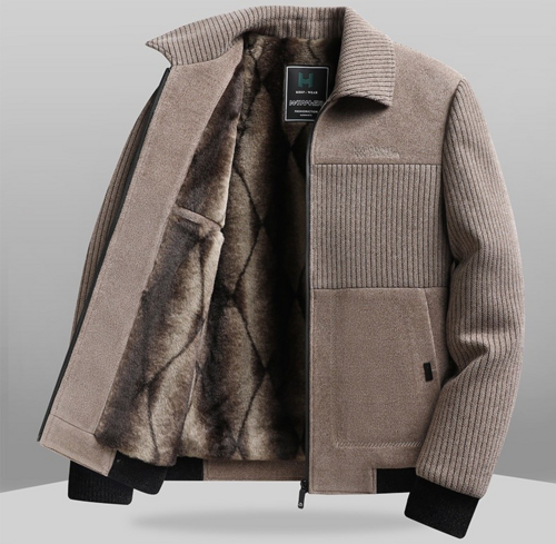 Main IronWool™ Padded Velvet Coat – Haute Homme Edition image
