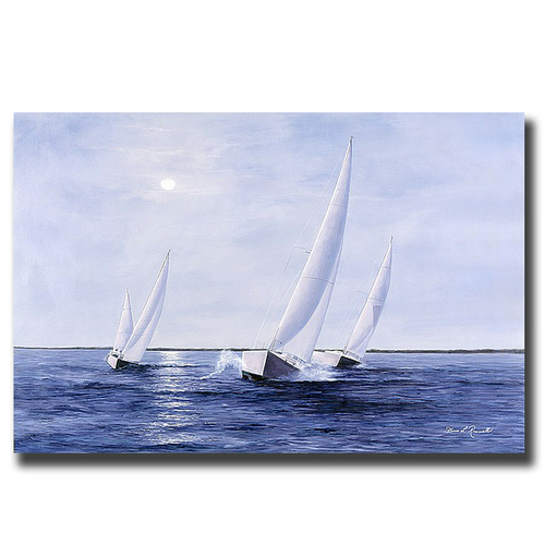 Artistic Home Gallery 2436I734IG Blue Sails by Diane Romanello Premium