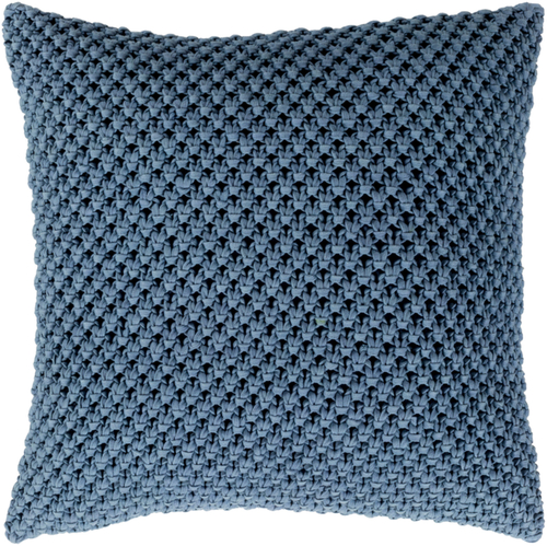 Surya GDA001-2222 Godavari Pillow Cover - Denim - 22 x 22 x 0.25 in.