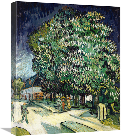 Global Gallery GCS-281268-22-142 22 in. Chestnut Trees in Blossom Art 