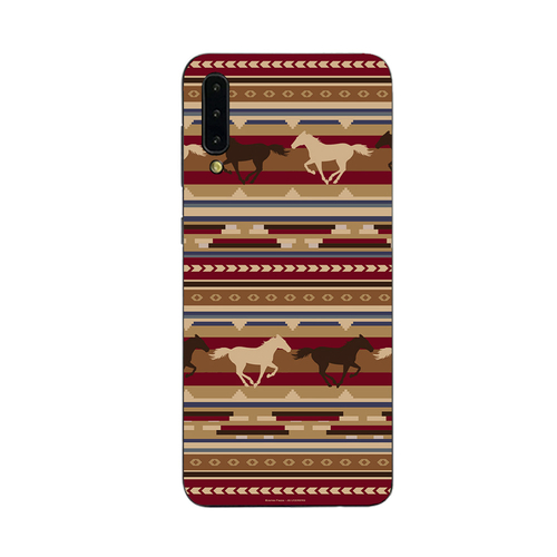 MightySkins SAGA50-Western Horses Skin for Samsung Galaxy A50 & A70 - 