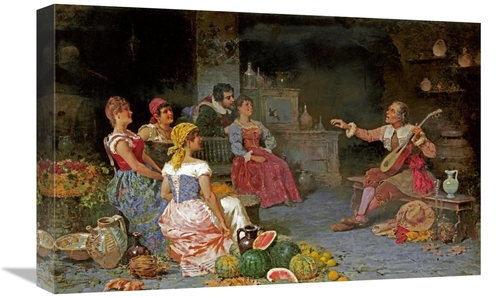 Global Gallery GCS-267693-22-142 22 in. The Serenade Art Print - Franc