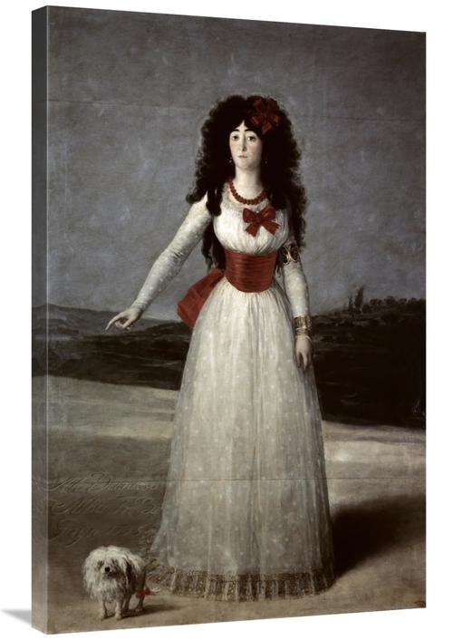 Global Gallery GCS-277290-36-142 36 in. 13th Duchess of Alba Art Print