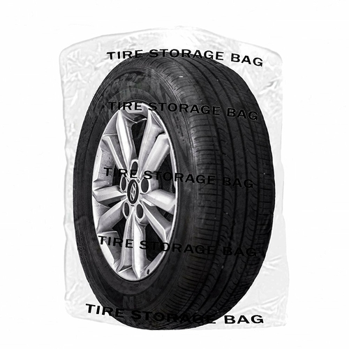 Roll of 100 Tire Storage Bags 24 x 12 x 40, Thickness 0.9 Mil. Heavy