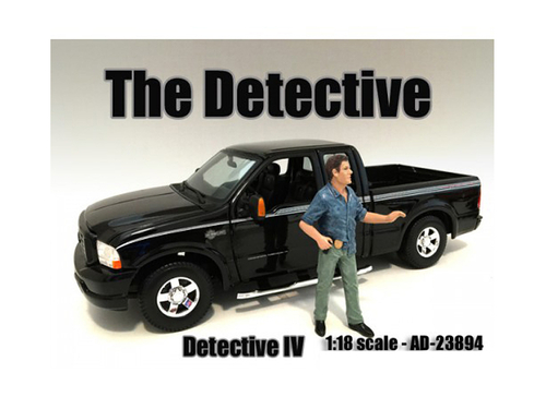 \The Detective #4\" Figure For 1:18 Scale Models by American Diorama"