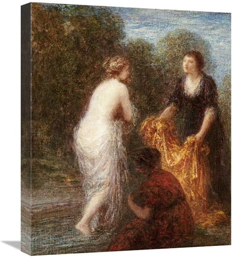 Global Gallery GCS-266303-22-142 22 in. Bath Robe Art Print - Henri Fa