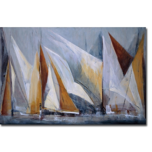 Artistic Home Gallery 2436I955CG Ocean Regatta by Maria Antonia Torres