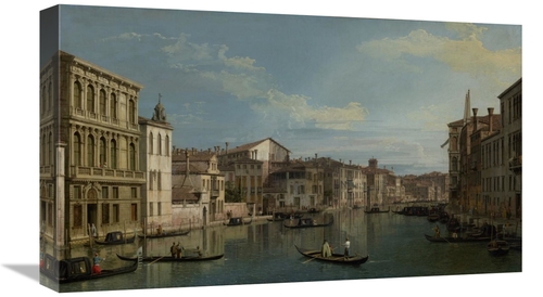 Global Gallery GCS-460064-22-142 22 in. The Grand Canal in Venice From