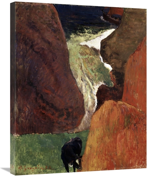 Global Gallery GCS-277621-30-142 30 in. Above the Abyss Au Dessus Du G