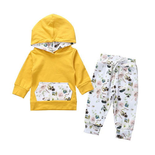 2pcs Baby Kid Girl Boy Infant Clothes Sets 0 24M