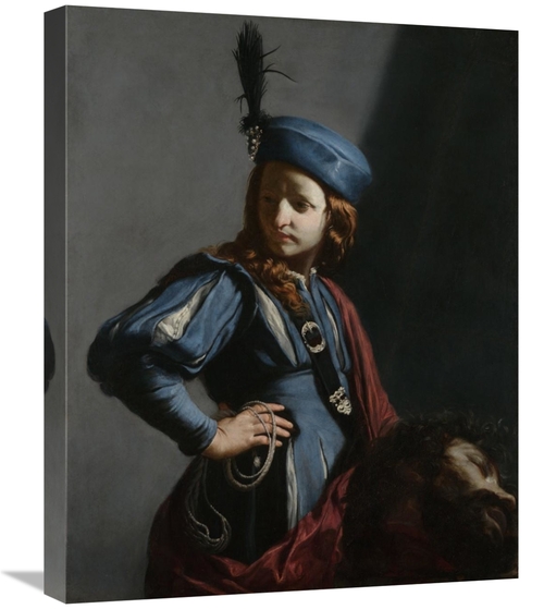 Global Gallery GCS-456125-2024-142 20 x 24 in. David with the Head of 