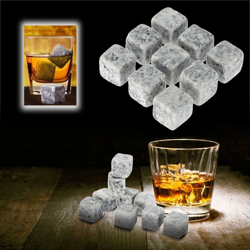 9pcs/set Natural Whiskey Stones Whiskey Ice Stones