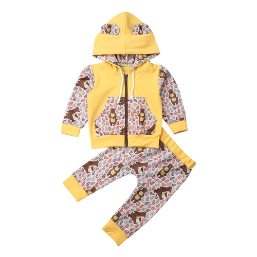 0 24M Autumn Winter Kids Baby Girls Boys Clothes