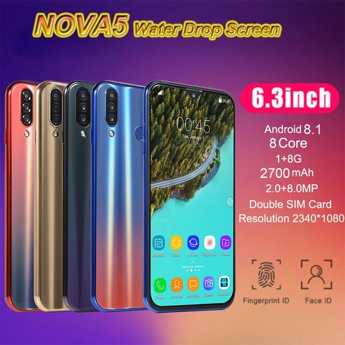 HOT NEW Nova 5 Eight core 6.3inch Drop Screen