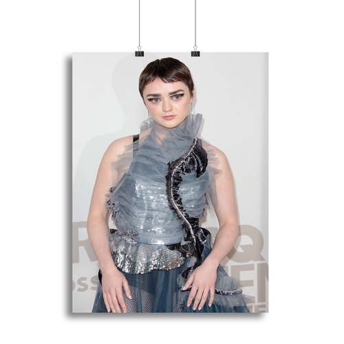 Maisie Williams 2023 Canvas Print or Poster