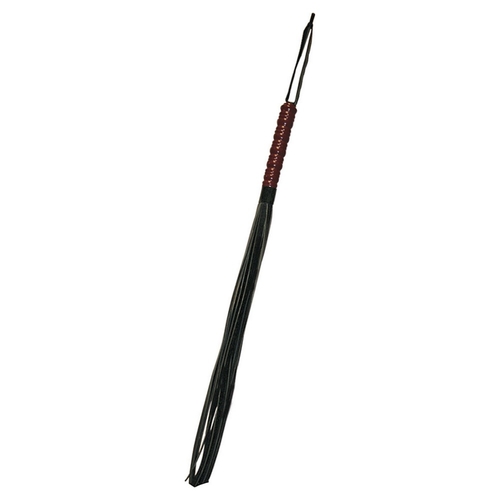 Flogger Whip Sportsheets Black/Red