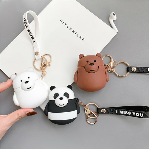 Bear AirPods Case Lovely Headphone Case Soft