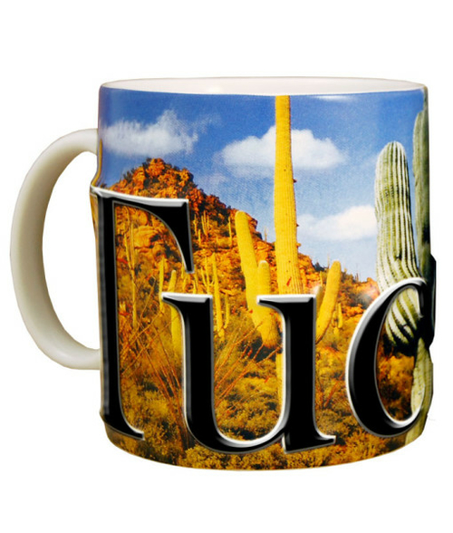 Americaware SMTUC01 Tucson 18 oz Full Color Relief Mug