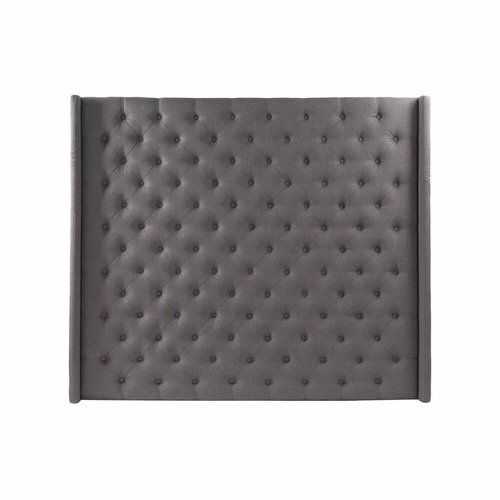 Headboard DKD Home Decor Grey Plastic 194 x 20 x 170 cm