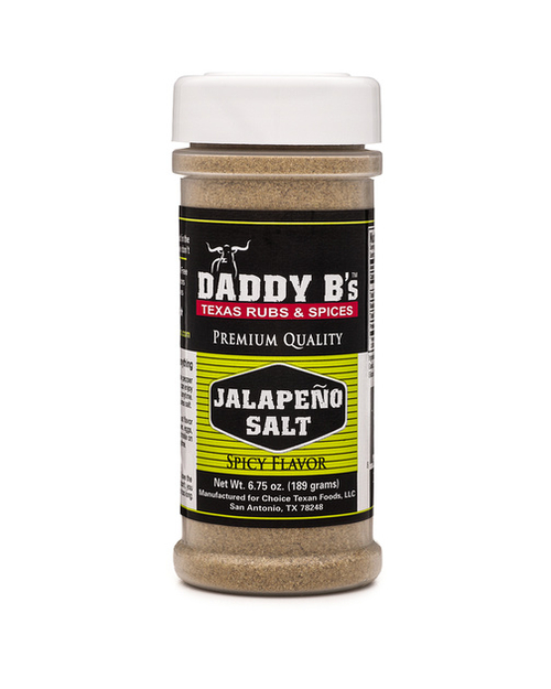 Daddy Bs Jalopeno Salt 6.75 oz- 6 pack