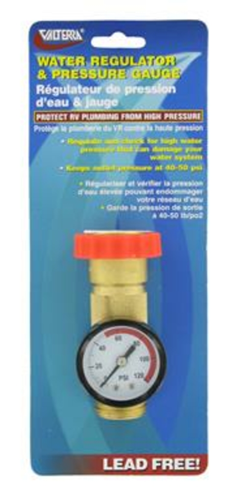 VALTERRA LLC A011124VP Fresh Water Pressure Regulator- Brass