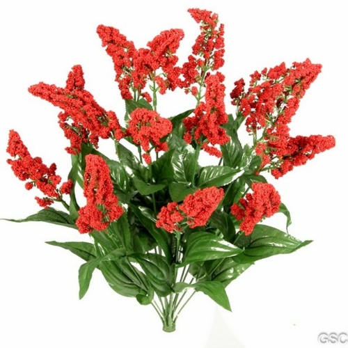 Admired by Nature GPB9342-RED Artificial Heather Fillers Bush & Greene