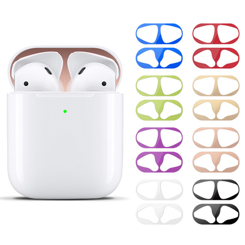 1pc Metal Dust Guard sticker for Apple AirPods