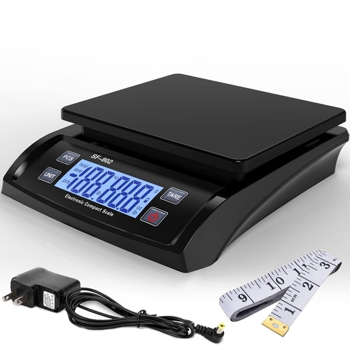 Digital Shipping Scale 66lb 0.1oz Postal Weight Scale with Hold and