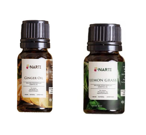 Ginger oil Pure Lemongrass Essential Oil Pack of 2