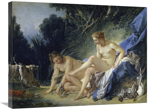 Global Gallery GCS-281754-30-142 30 in. Diana Leaving the Bath Art Pri