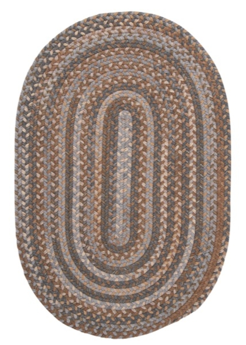 Colonial Mills Rug OH98R096X132 Oak Harbour - Graphite 8 ft. x11 ft. B