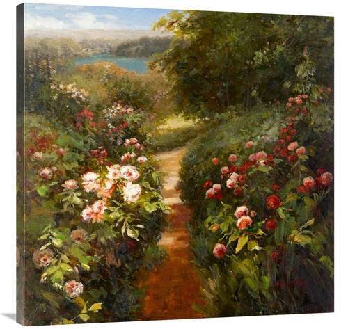 Global Gallery GCS-133483-3636-142 36 x 36 in. Beautiful Path Art Prin