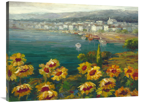 Global Gallery GCS-125947-3040-142 30 x 40 in. Sunflower Harbor Art Pr