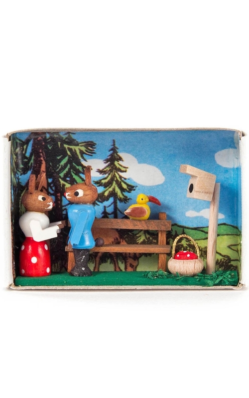 Alexander Taron 028-061 Dregeno Matchbox - Bunny Couple