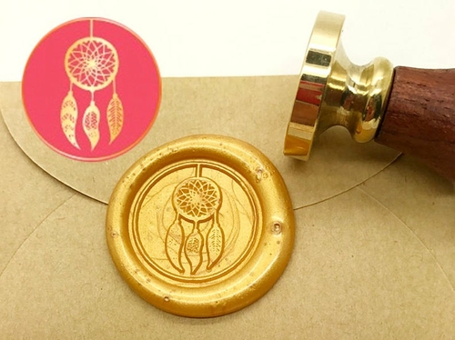 Chimes Wax Seal Stamp Kit Wedding Invitation Sealing Wax Stamp 