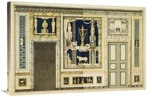 Global Gallery GCS-453959-2436-142 24 x 36 in. Unexecuted Elevation fo