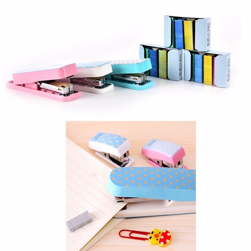 1Pcs Mini Stapler Practical Cute Office Student