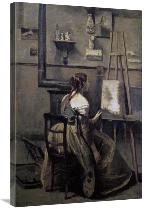 Global Gallery GCS-281912-36-142 36 in. Corots Studio Art Print - Jean