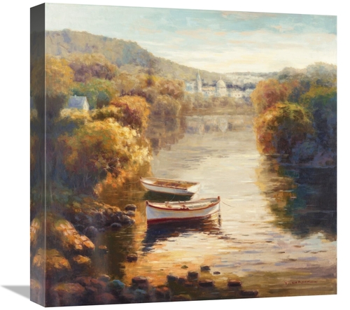 Global Gallery GCS-39435-1818-142 18 x 18 in. The Cove of Secrets Art 