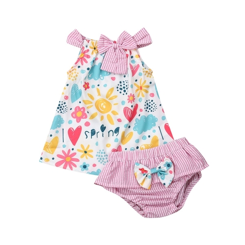 Style 2PCS Newborn Toddler Summer