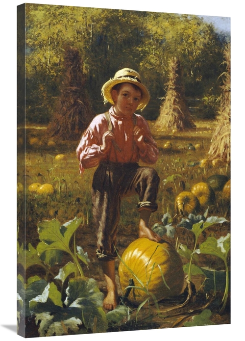 Global Gallery GCS-267797-36-142 36 in. Thats Me Pumpkin Art Print - J