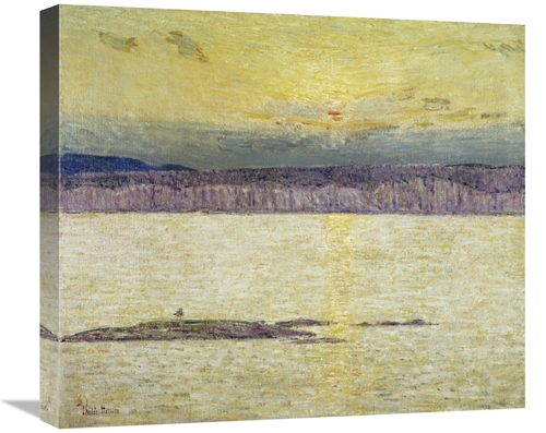 Global Gallery GCS-277859-22-142 22 in. Sunset Ironbound Island - Moun